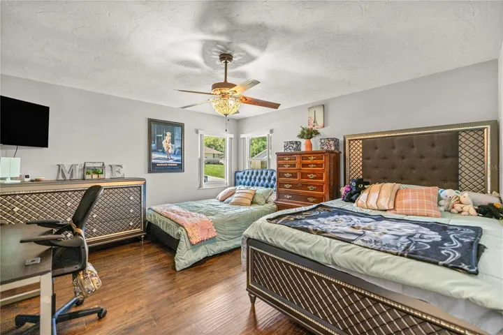 Large primary suite