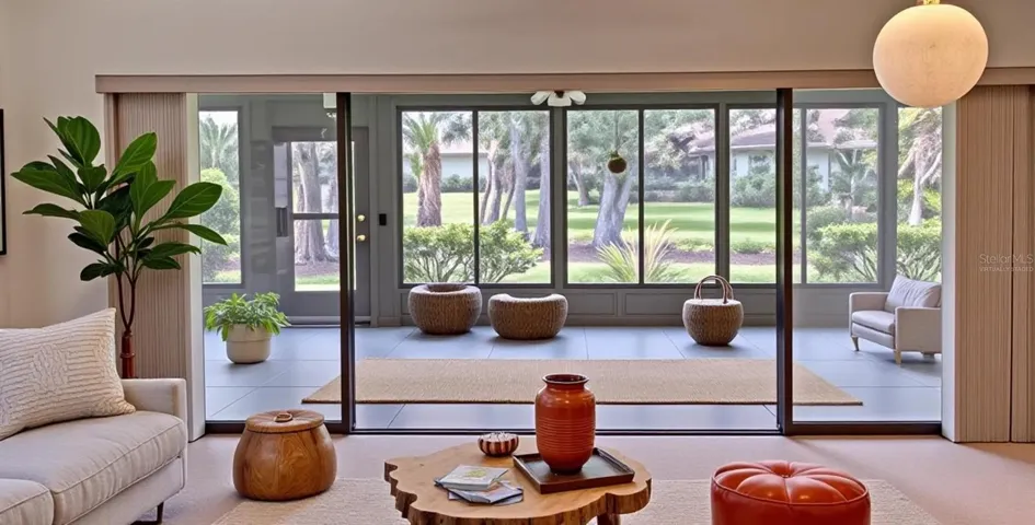 Enclosed / Air Conditioned Lanai (Virtually Staged)