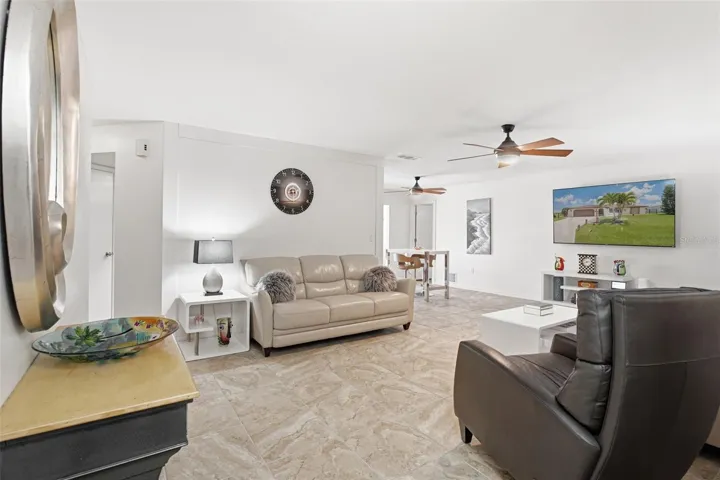 Spacious Open Concept Living Area.