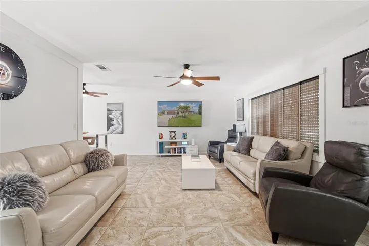Expansive Open Living Area.