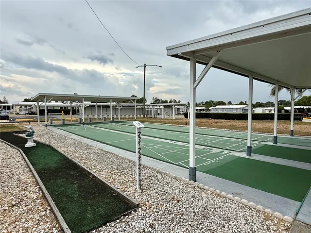 Shuffleboard Court