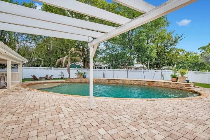 pool and deck