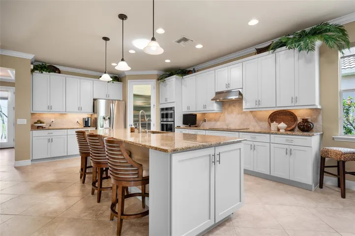 Granite Countertops and kitchen island