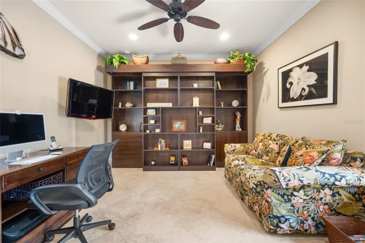Den/ office space