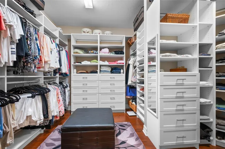 Expansive Primary Closet