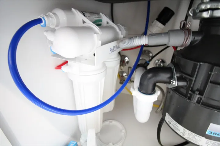 RO System Under Kitchen Sink
