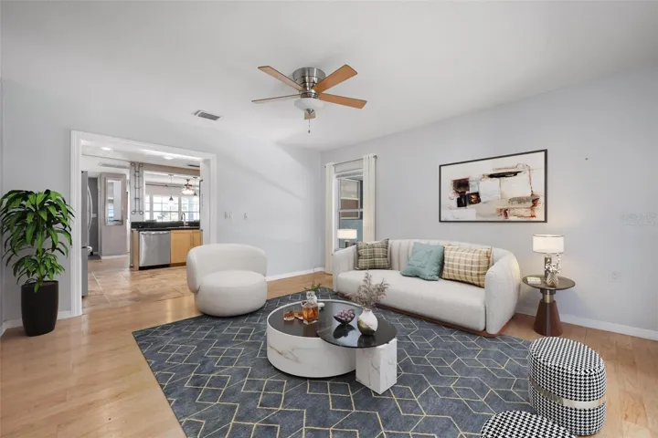 Virtually Staged - Living Room