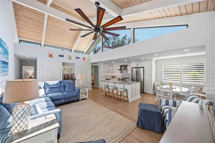 Updated interior designed for effortless Florida living just moments from Venice Beach and downtown Venice.