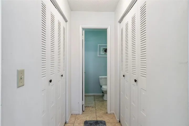 Secondary primary bedroom has 2 closets and access to the jack n jill bath.