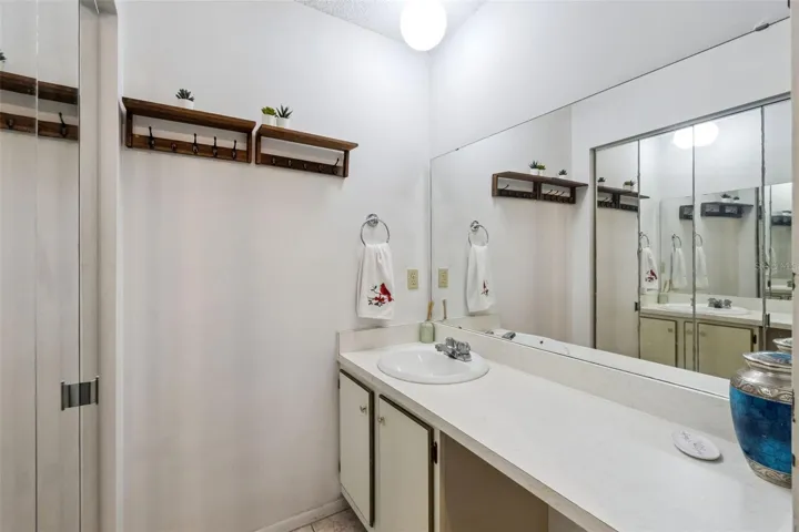 Dressing room, second bath area in primary bedroom ensuite.