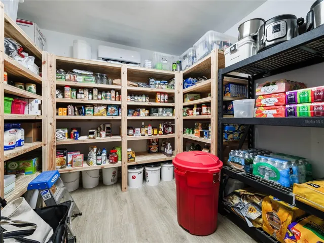 Temp controlled pantry in barn