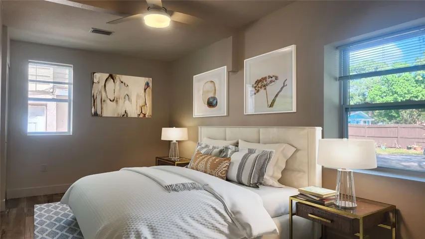 Bedroom 1 Staged furn.