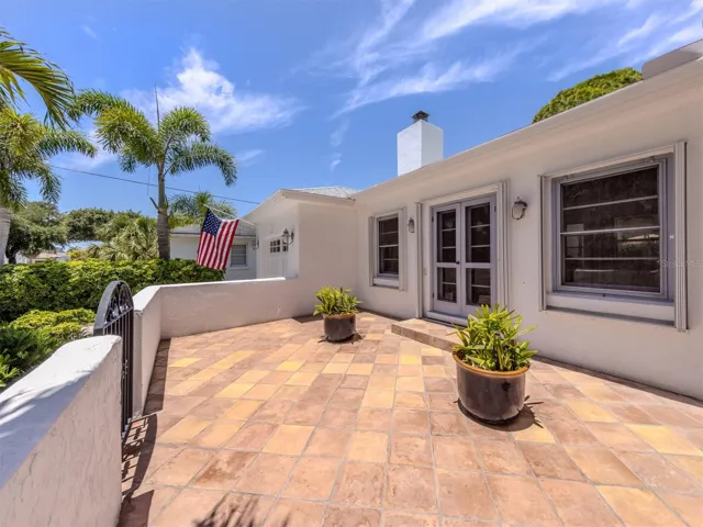 Front patio