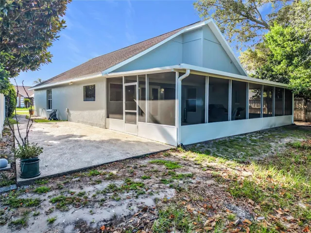 Enjoy the spacious backyard, perfect for grilling and outdoor entertaining.