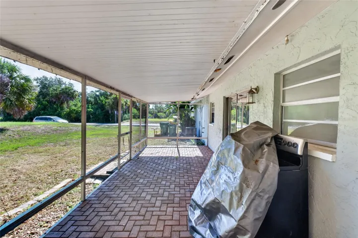 Screened in Florida room