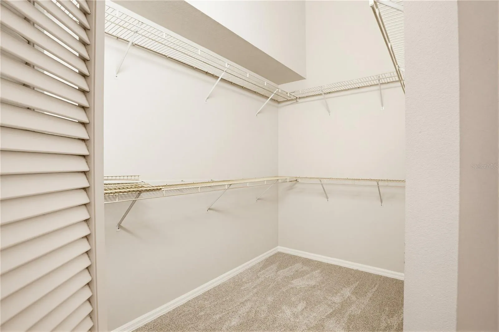 Primary closet