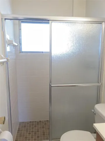 Master shower.