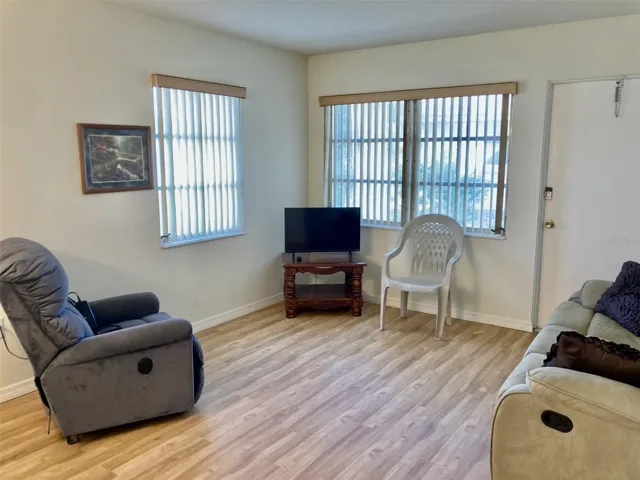 Living room - new floors.