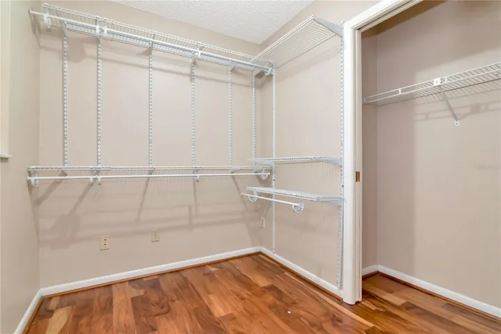 Huge Primary Closet