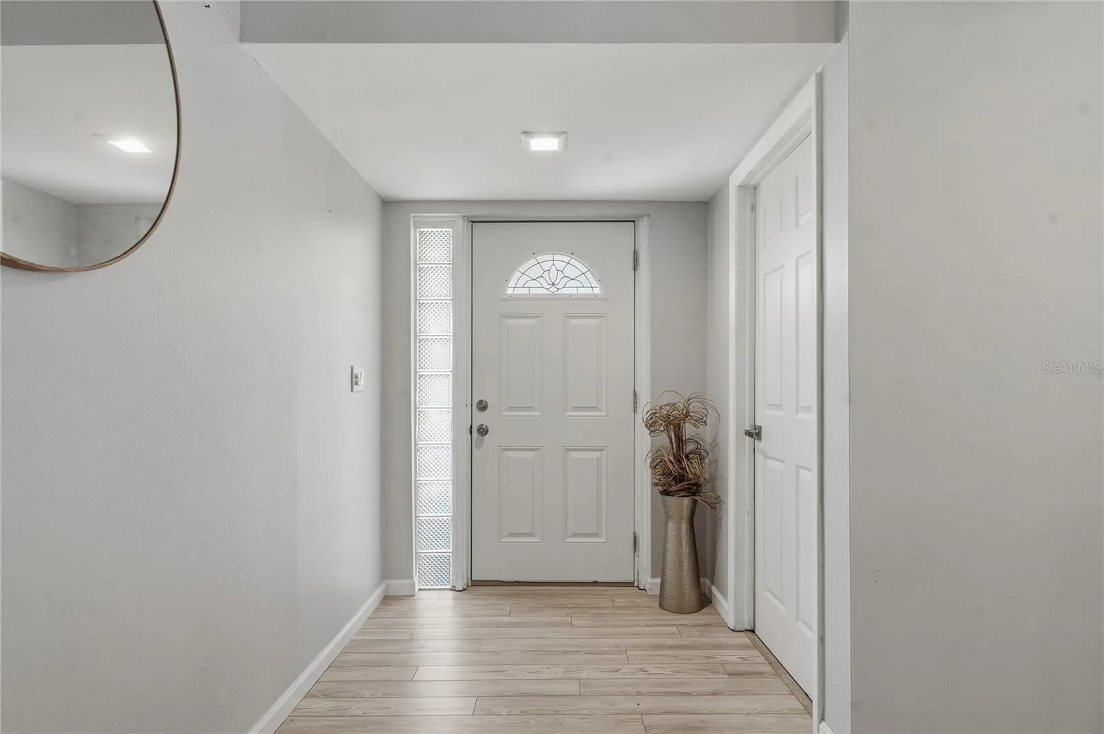 Front door from Inside