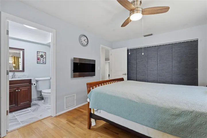 Master Bedroom and bathroom