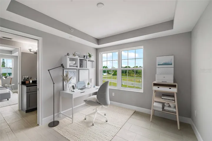 Bedroom, Virtually Staged
