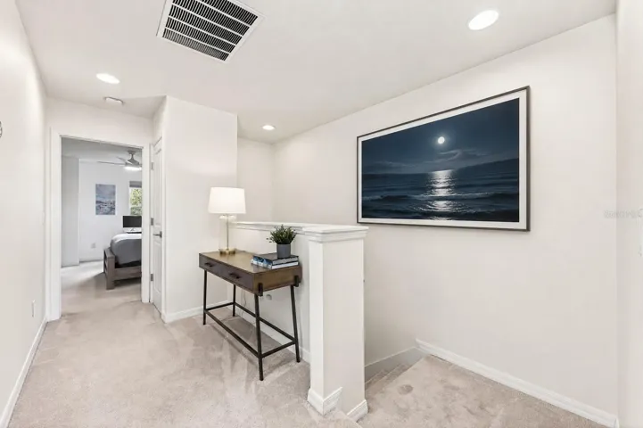 Second floor landing.