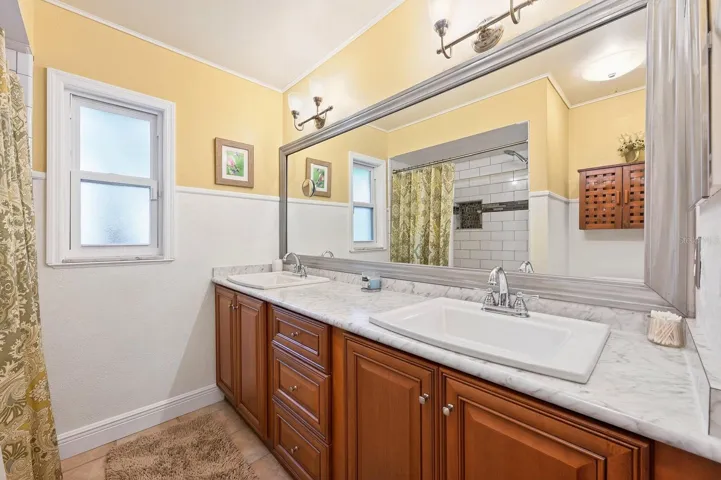 Second full bath.