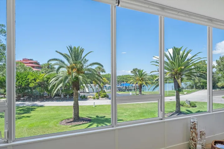 view from dining area