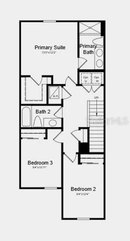 Floor 2 ~ Additional highlights include: Appliance package and blinds