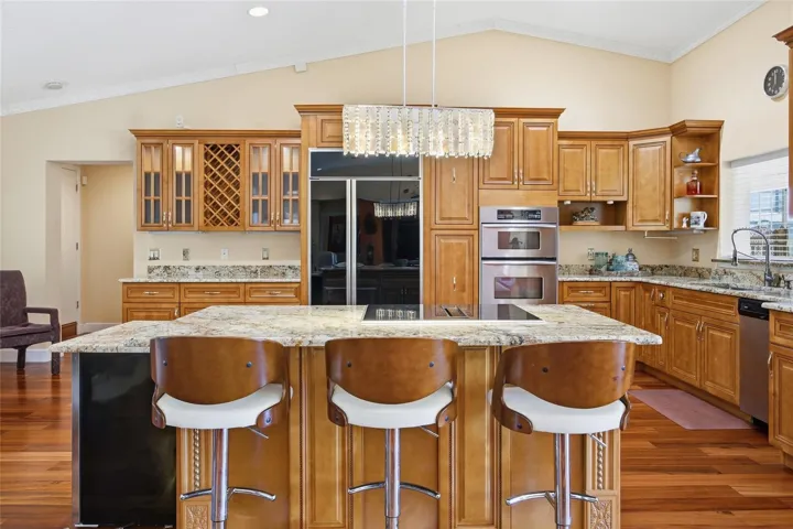 Gourmet style kitchen