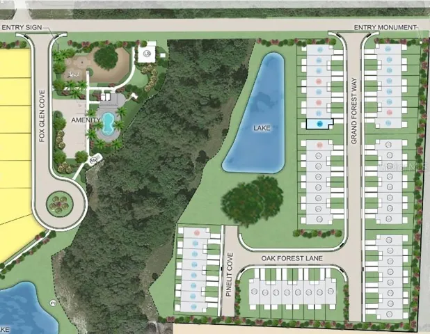 7179 Grand Forest Way Site Map