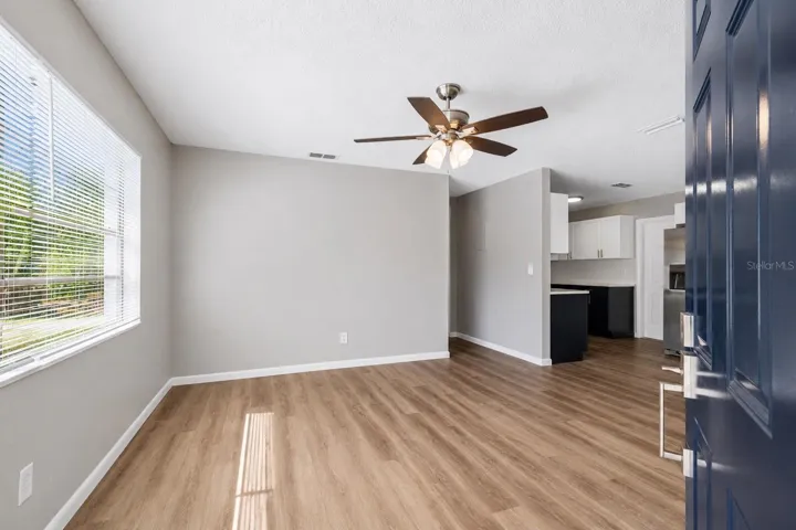 Entry and Living room
