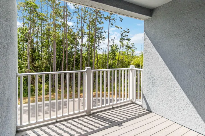2nd Floor Balcony
