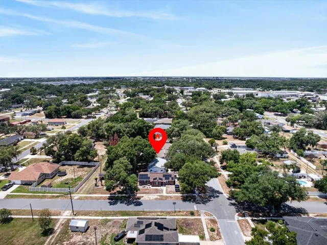 Aerial of 115 E. Palm Street