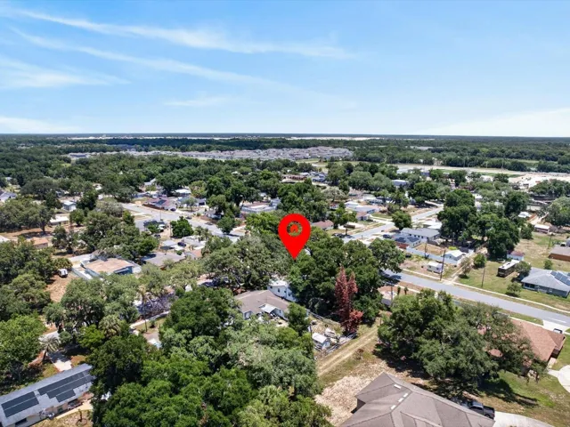Aerial of 115 E. Palm Street