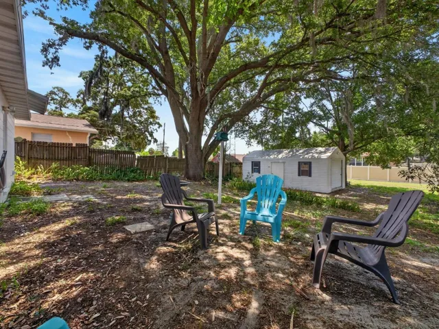 Backyard of 115 E. Palm Street
