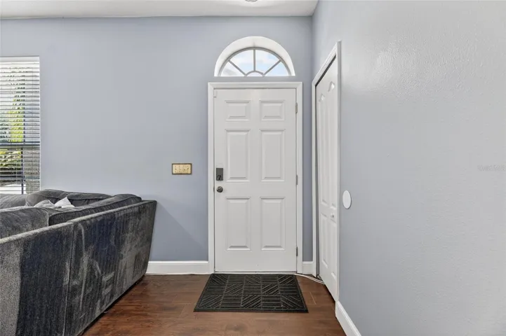 Entryway into family room