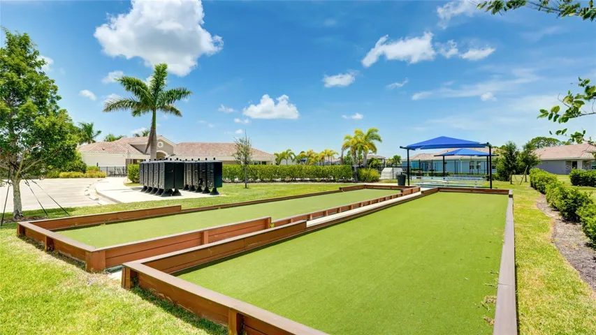 Bocce Ball Courts.