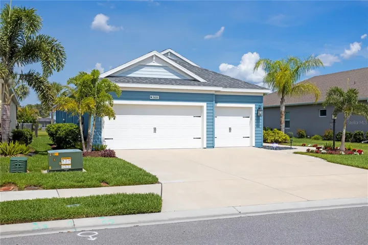 Wide driveway and upgraded curb appeal welcome you home in this gated Silverleaf community property.