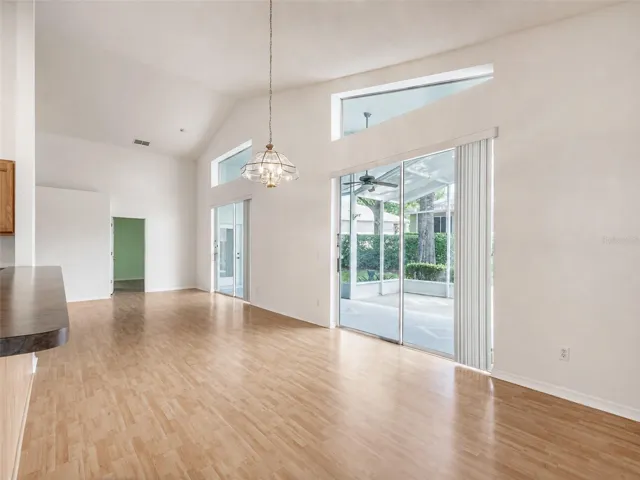 Dining to living room
