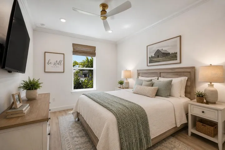Guest Bedroom virtually staged