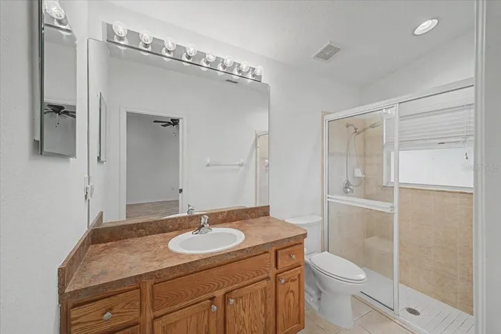 Primary Bathroom with Walk in Shower