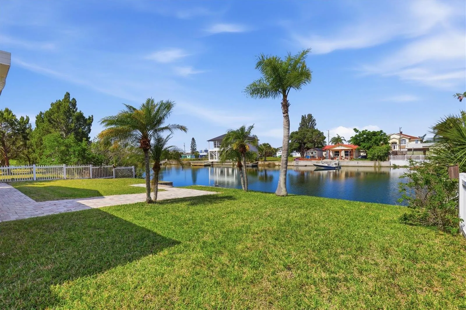 Backyard large enough for Pool, Summer Kitchen, Firepit..