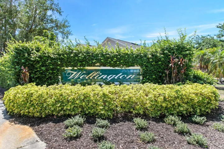 This home is located in the Wellington community of Providence Lakes