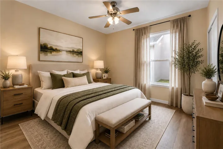 Virtual Stage 3rd Bedroom