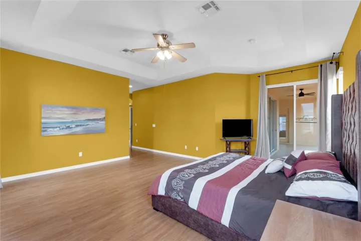Large Primary Bedrooms easily accommodates a sitting area.