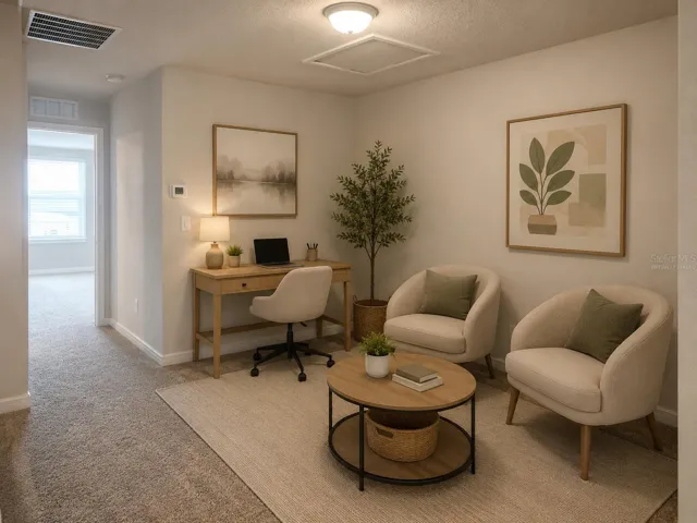 VIRTUALLY STAGED LOFT