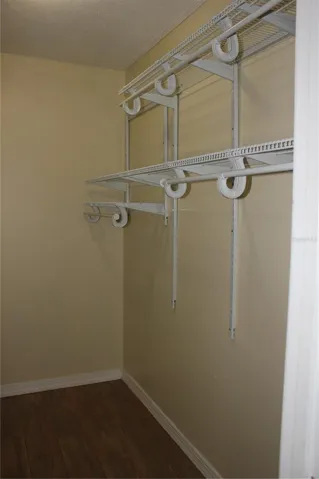 walk in master closet