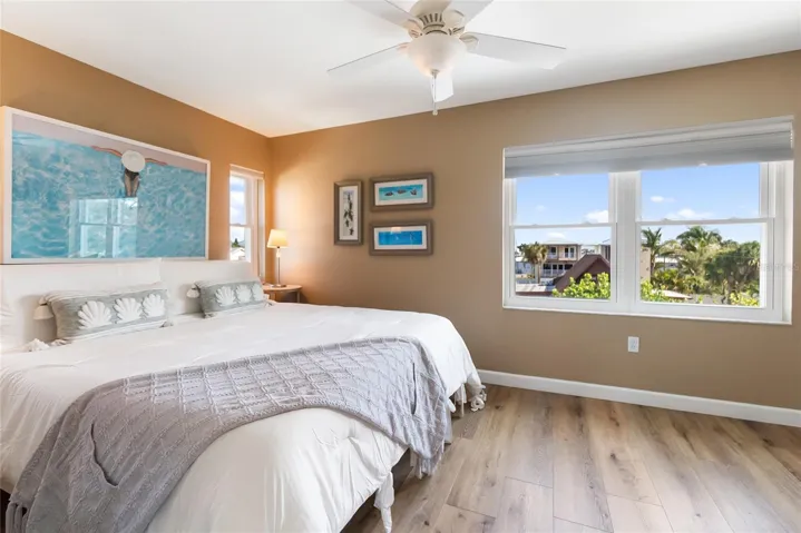 Main Bedroom overlooks front of home